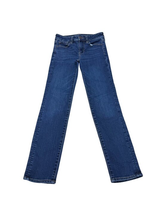 American Eagle Outfitters Denim - American Eagle Ne(x)t Level Stretch Skinny Jean Women's Blue Denim, Sz 0 Short